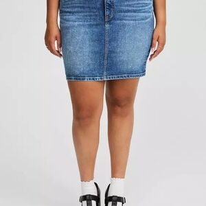 Torrid Blue Denim Pencil Skirt